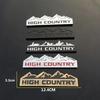Металлический значок 1941 Trail Rated 4X4 High Country