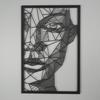 Woman Face Metal Wall Art, Unique Wall Decor, Metal Artwork, Modern Wall Decor, Metal Line Art, Abstract Wall Art, Modern Home Decor