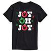 Мужская черная унисекс футболка Disney Микки Маус с графическим принтом Joy Oh Joy