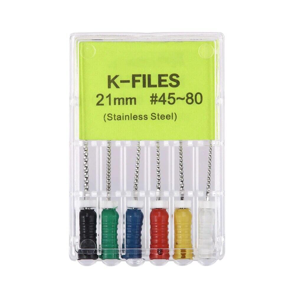 Niceden 6 шт./кор. стоматологический эндодонтический NiTi ручной термоактивируемый вращающийся файл SX-F3 25 мм