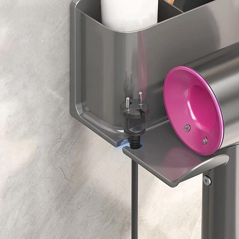 1 шт. держатель для фена настенный выпрямитель для волос фен подставка для волос полки для ванной комнаты полки для организации ванной комнаты