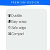 Small White Board 9X12, Small Dry Erase Board 2 Pack Whiteboard Dry Erase Double Sided with Lines Mini Whiteboard, Lapboard Ideal for Homeschool,