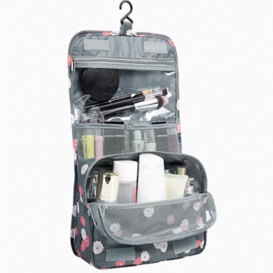 Водонепроницаемый органайзер для хранения косметики с несколькими карманами, подвесная сумка для ванной комнаты