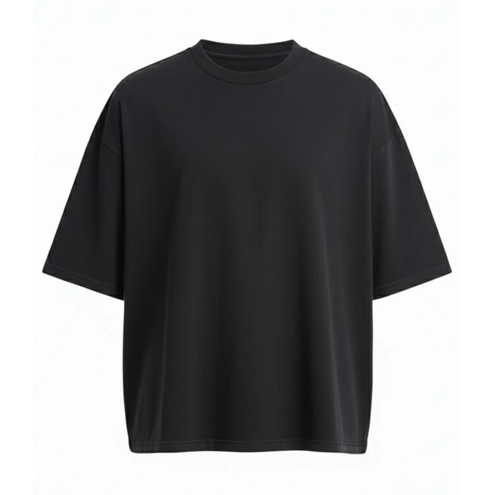 Awdis Mens Boxy Heavyweight Cropped T-Shirt
