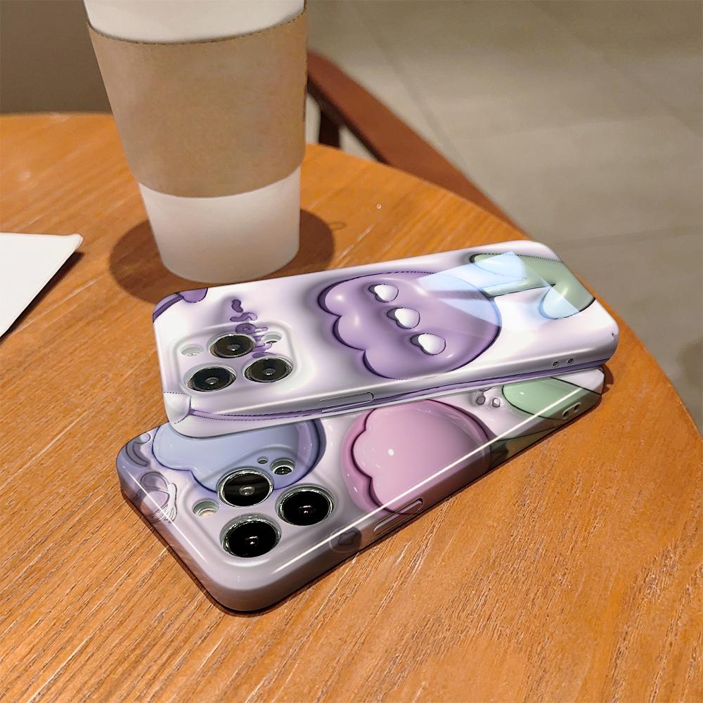 Все включено Пленка Чехол для телефона Мультяшный Модный дизайн Жесткий Чехол Полная защита Защита камеры для OPPO A60 A96 Reno12 Realme C53 C75