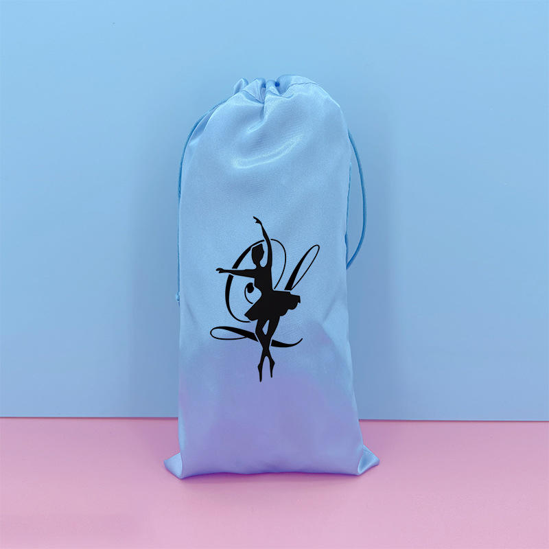 Dance Bag Shoes Storage Pouch Portable Ballet Organizer Handbag Bags Pouches Satin Ballet Shoe Hanging Bag Dance Shoes Pouch
