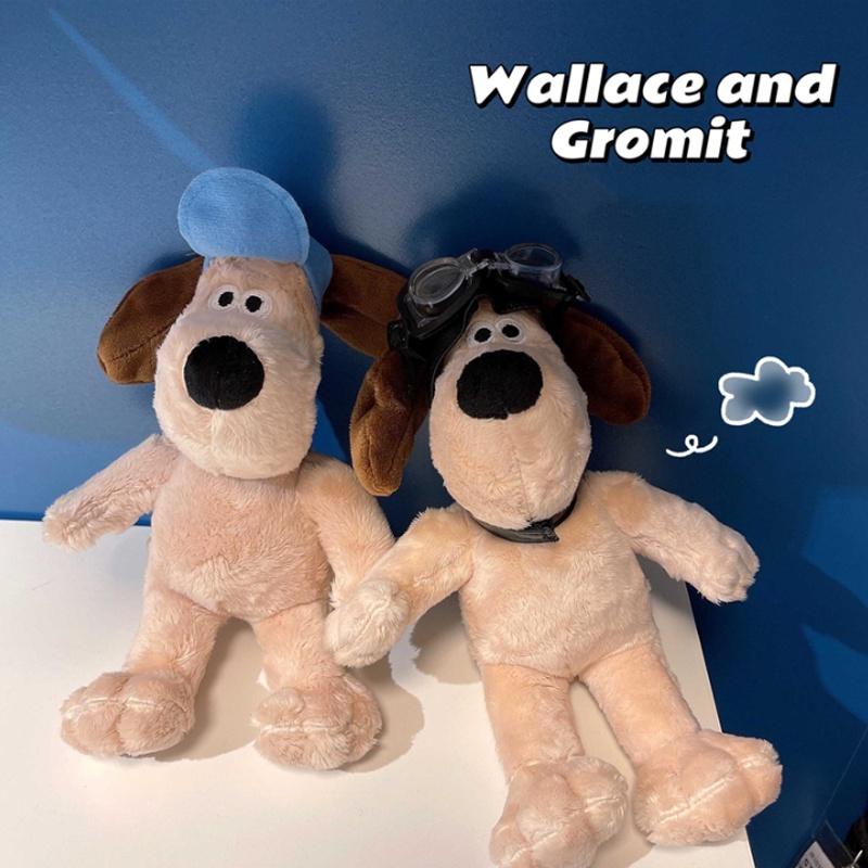 Super Soft Short Plush Wallace And Gromit Gromit Plush Teddy Toy Bbc 1989