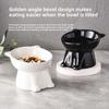 Spine Protection Pet Bowl High Feet Dog Bowl New Cat Bowl Pet Supplies