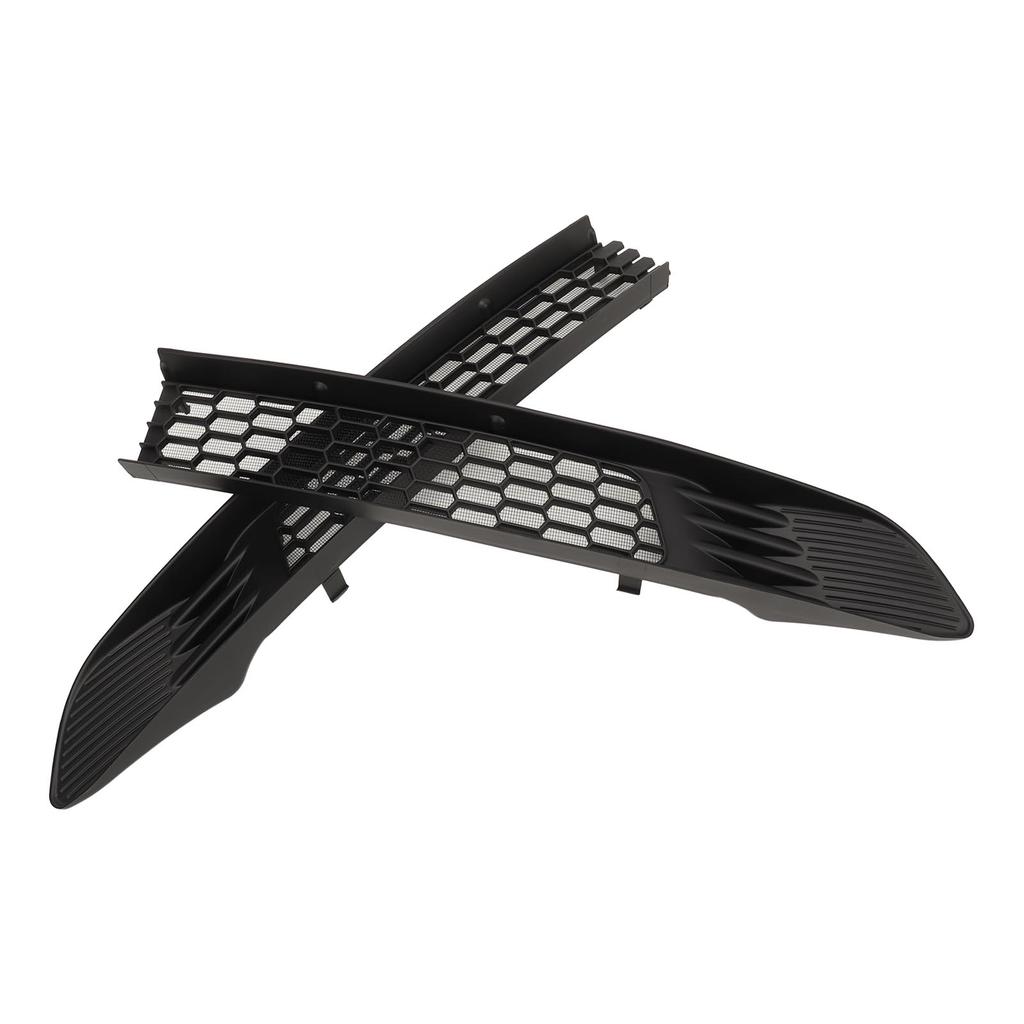 Car Front Bumper Grill Split Type Matte Black Air Intake Grille Cover Replacement for Tesla Model 3 2017 to 2023