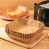 Oilproof Silicone Air Fryer Baking Paper Tray Liner