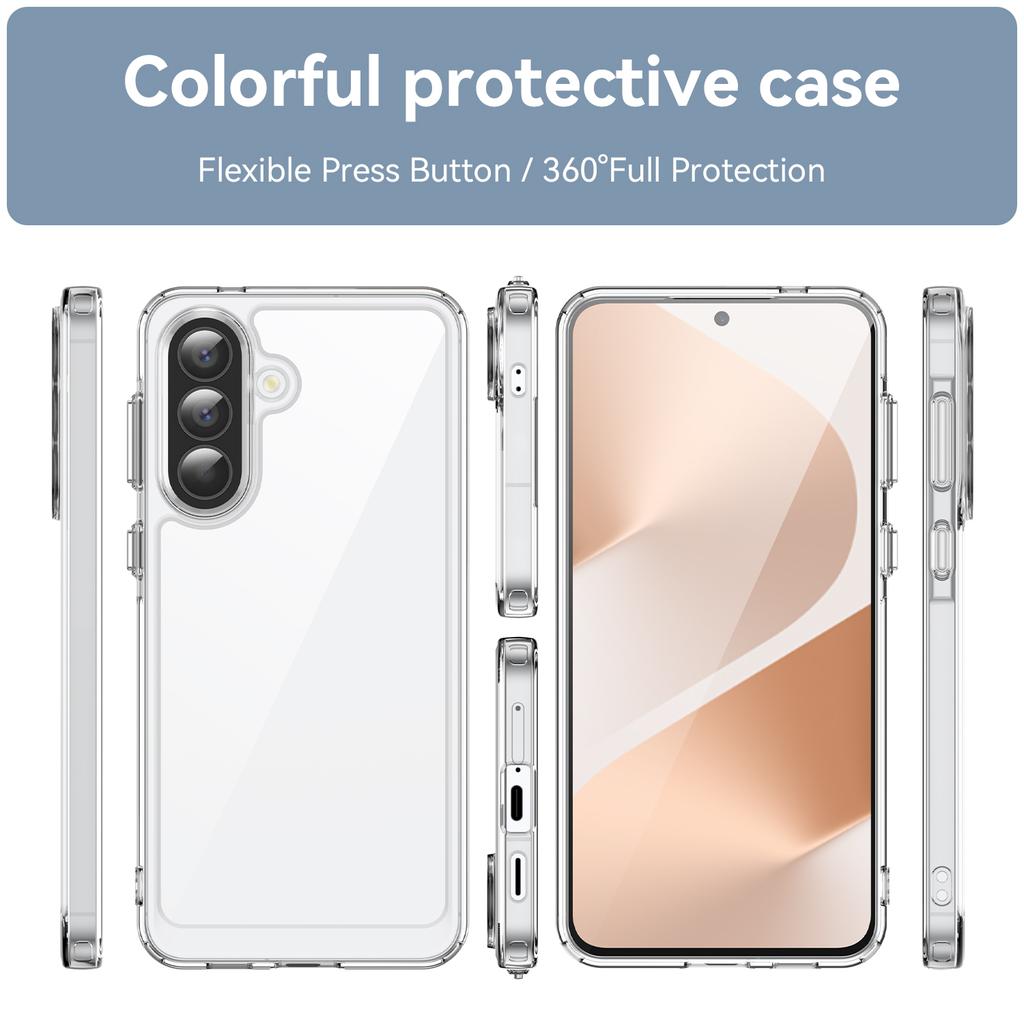 Samsung Galaxy A06 Case, Clear Transparent Phone Case Cover for Samsung Galaxy A06