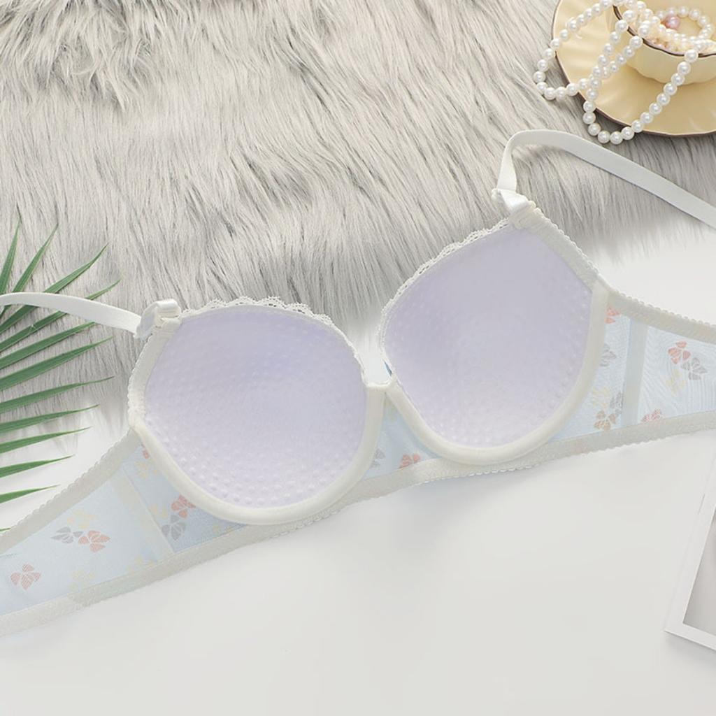 Женский бюстгальтер с цветочным принтом Converge, регулируемый, дышащий, пуш-ап, стальное кольцо, бюстгальтер, удобный топ-бралетт