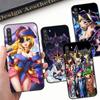 Чехол WD37 Yugi Muto Cartoon Black Sofe для Samsung Note 20 Lite S24 Ultra S23 A03 A05 A06 A11 A71 A15 A16 A13 A24 A25 A33 A52 A53 A50 M55 M35 Plus