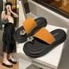 2025 New Fairy Style Summer Wear Platform Heightening Sandals Fashionable Versatile Skirt Beautiful Cool Slippers