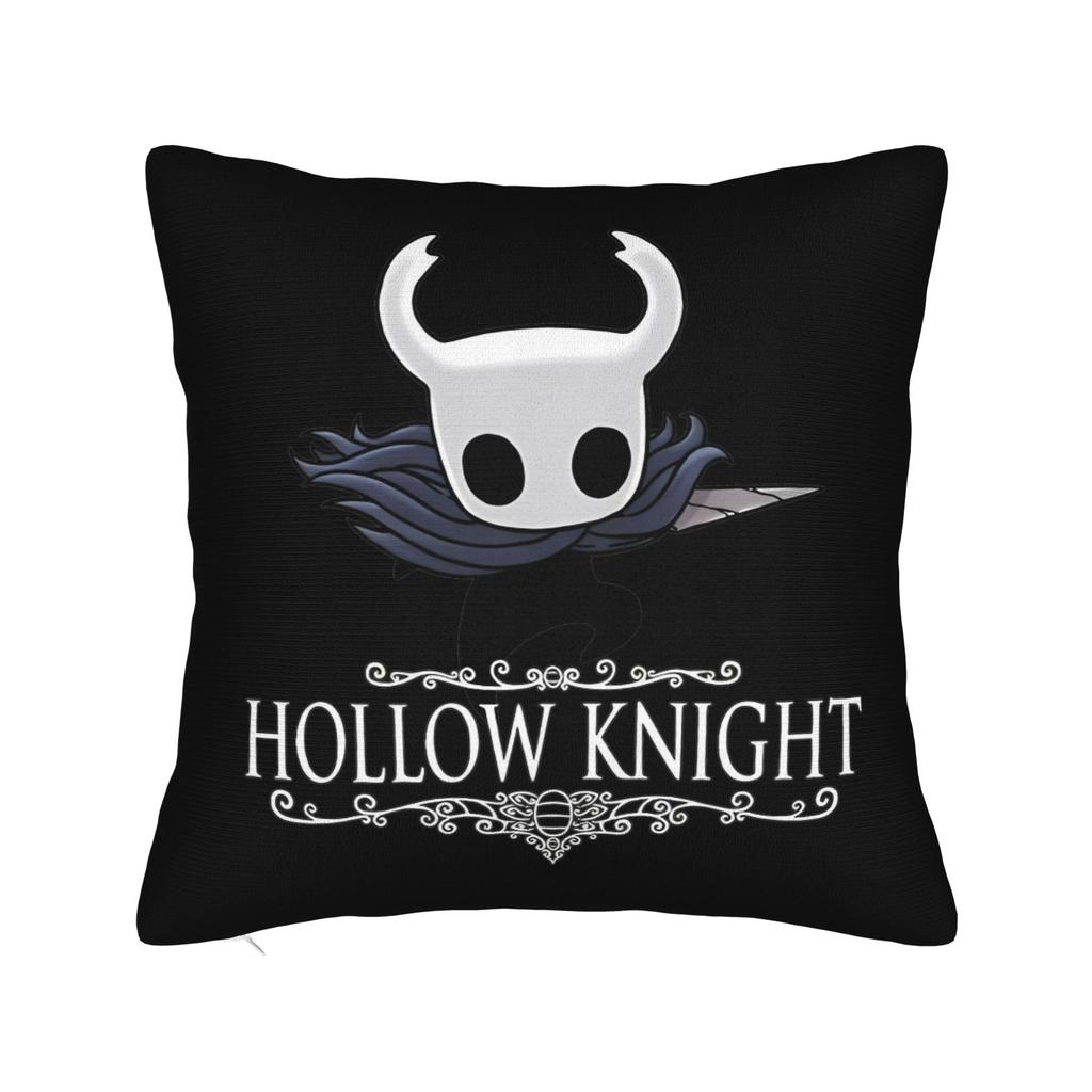 Hollow Knight Инди Игры Квадратная Наволочка Подушка-подушка для Action Adventure Новинка Декор на Молнии Наволочка для Автомобиля 18x18