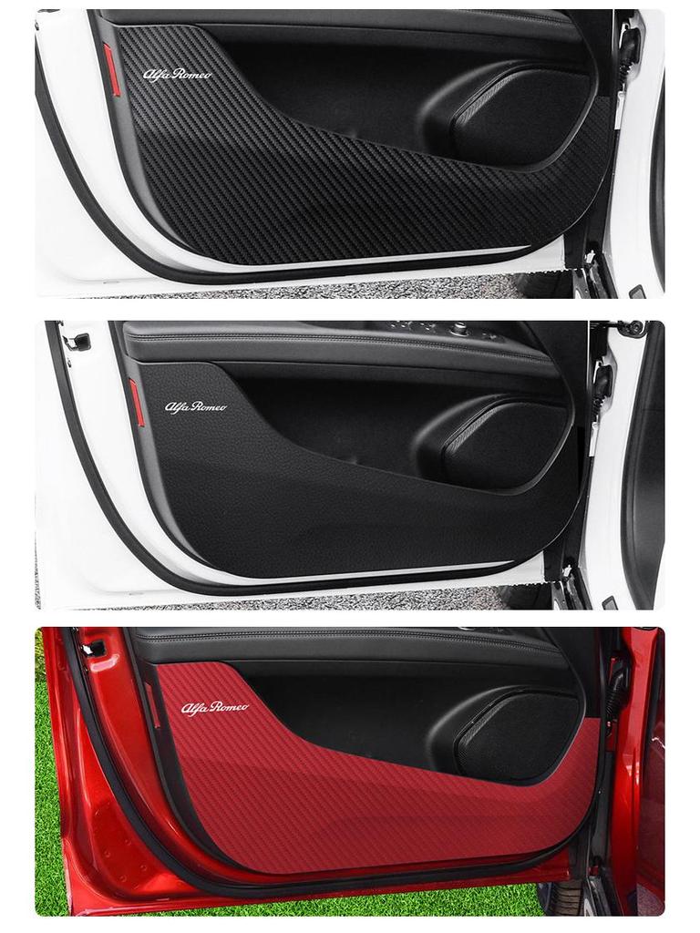 Накладка на порог двери Alfa Romeo Stelvio/Giulia - Улучшение защиты интерьера