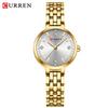 CURREN Fashion Golden Watch for Women Stainless Steel Waterproof Women's Watches Original Luxury Ladies Quartz Wristwatch