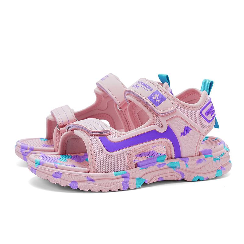 Летние модные сандалии для мальчиков Пляжная обувь Тапочки Спортивная обувь для подиума Обувь для активного отдыха на реке