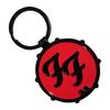 Double Sided Logo Keyring