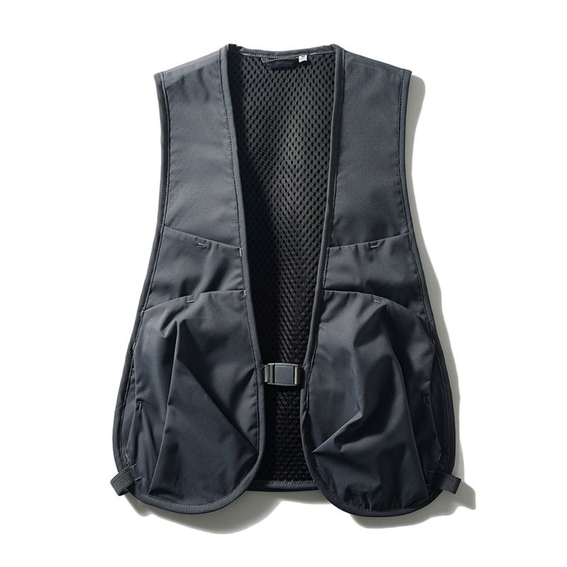 Outdoor Mountain Functional Fishing Parka Vest Man Summer Thin Multi-Pocket Sports Tactical Vest Photography Vest