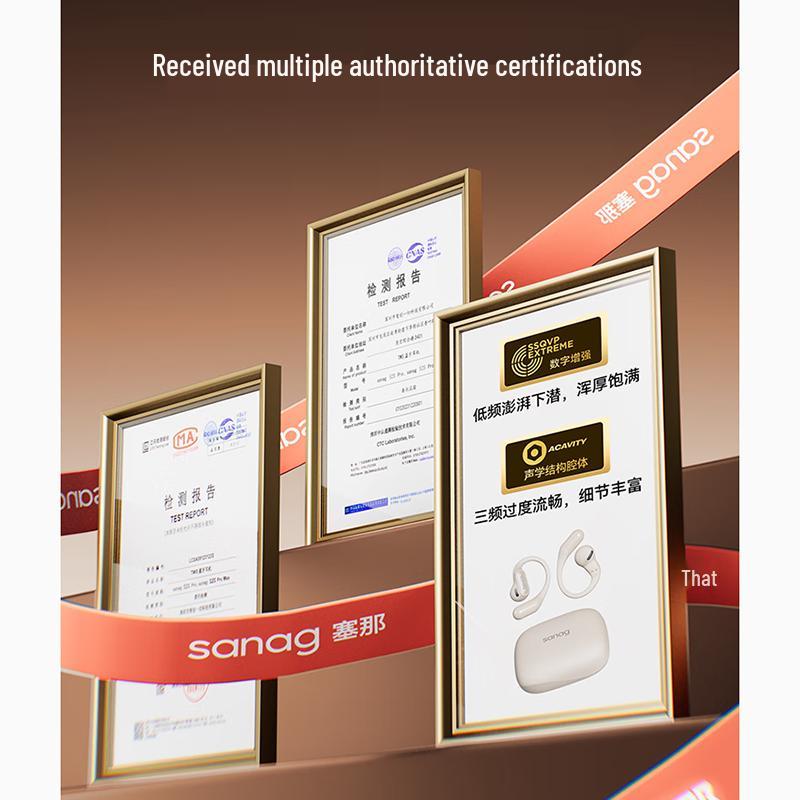Saina G6S Bluetooth-наушники для спорта с открытым дизайном