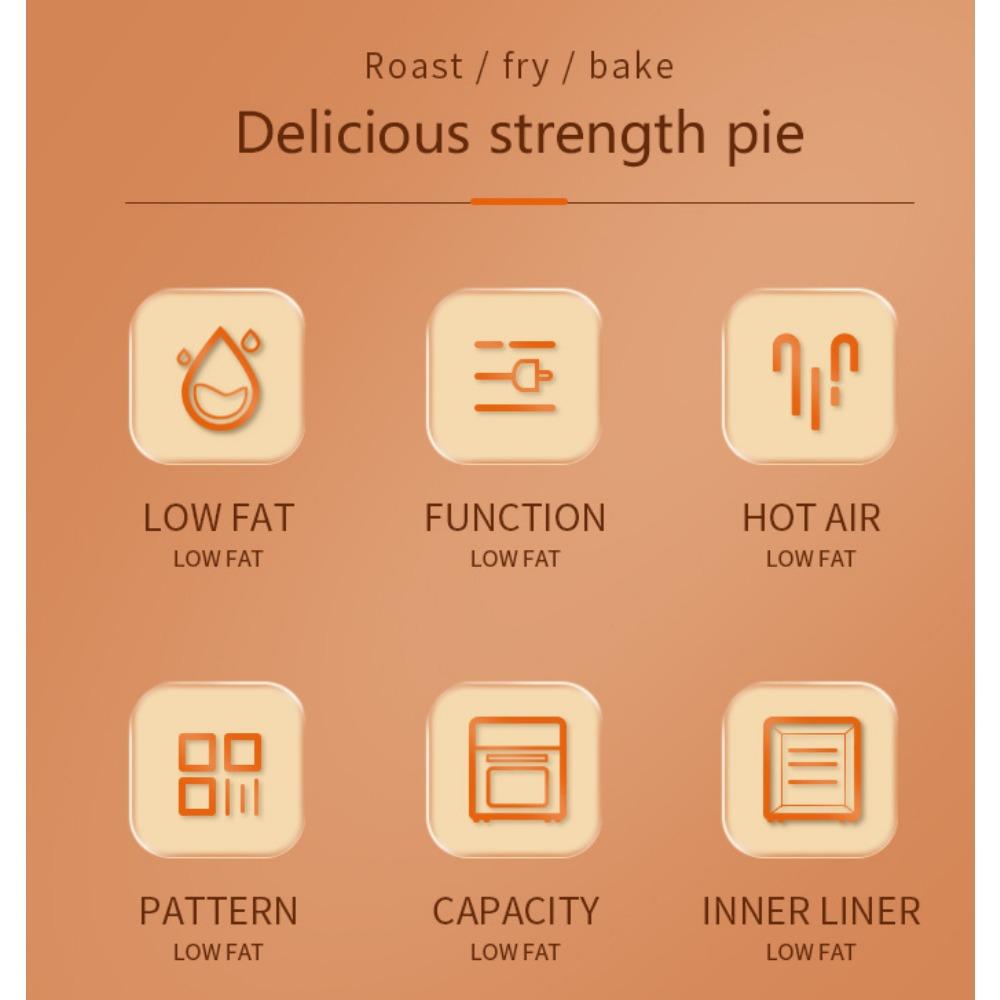 Новая умная электрическая фритюрница Visual 15 л, электрическая духовка, фритюрница