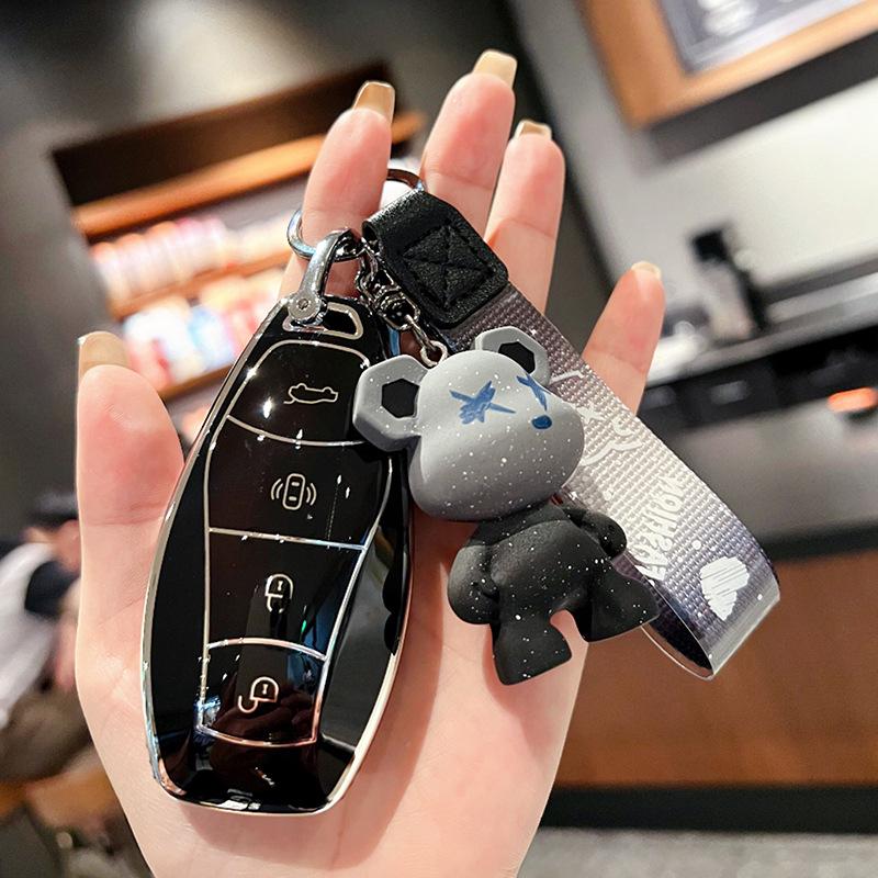 Подходит для нового ключа Hongqi H5 2024 года, комплект 2023 H6 H9HQ9 HS5 HS7 HS3, чехол-пряжка для автомобиля, мужской