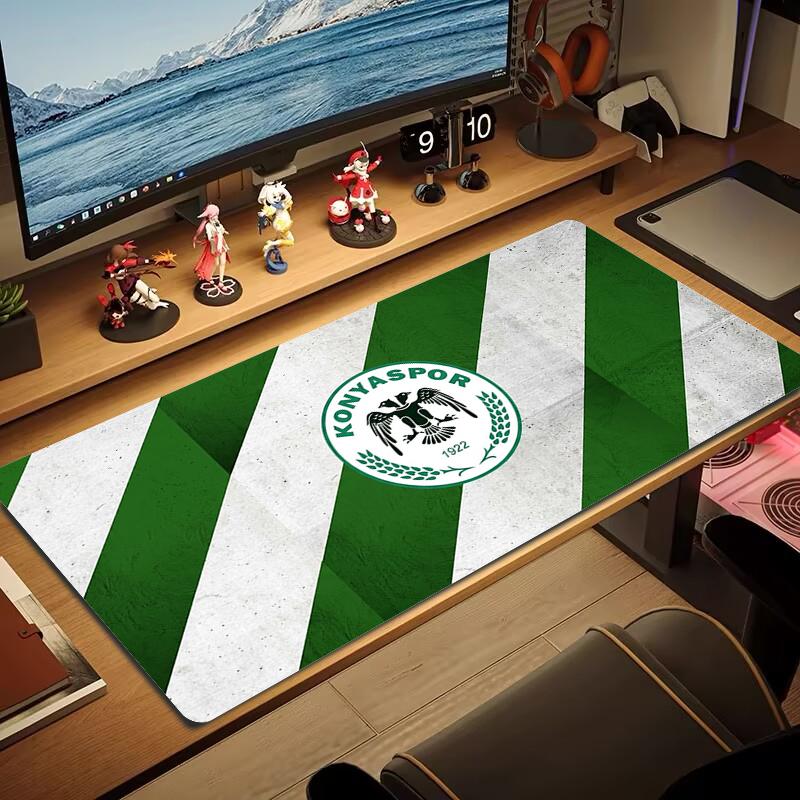 Kocaelispor Kulb Mouse Pad Large Gaming Table Cushion Nonslip Laptop Tablet Big Mousepad Xxl Mat Mini Pc Playmat With Lock Edge