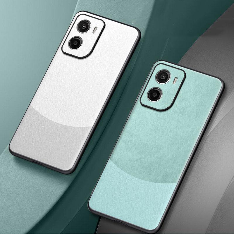 Высококачественный Роскошный Мягкий Кожаный Чехол-Накладка Для Motorola Moto G05 Силиконовый Чехол Для Motorola MotoG05 Задняя Крышка