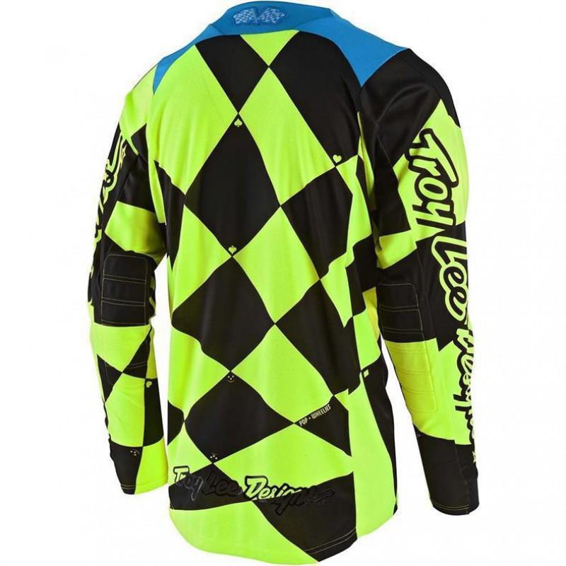 Mens Quick-Dry Long Sleeve Cycling Jersey Mountain Bike Downhill Trail Riding Outdoor Sports