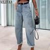 Women's Fashion Casual Solid Color Print High Waist Trousers Pants & Capris