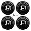 Silicone Car Logo Door Trunk Shock Absorber Sticker Gaskets Pads For Honda Civic Accord Odyssey City Pilot Jazz CRV HRV Legend TP6 wsvj7