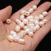 20 шт. белого натурального жемчуга с большим отверстием, роскошные элегантные бусины в форме риса для самостоятельного изготовления ожерелья, браслета, серег, аксессуаров, изготовления ювелирных изделий