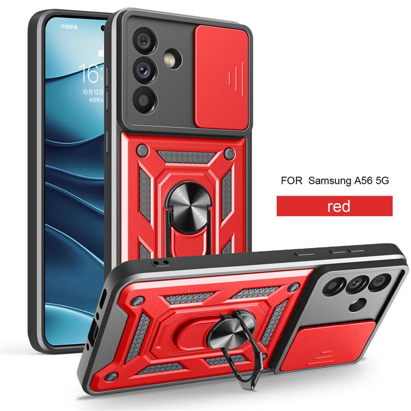 Для Samsung Galaxy A26 A56 5G Защитная броня для объектива камеры Противоударный магнитный держатель-кольцо Задняя крышка Для Galaxy A56 A26 5G Чехол