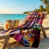 Dora Explorer Customized Name Beach Towel Soft Durable Quick-Dry Suitable for Swimming Gym Camping Yoga Vacation
