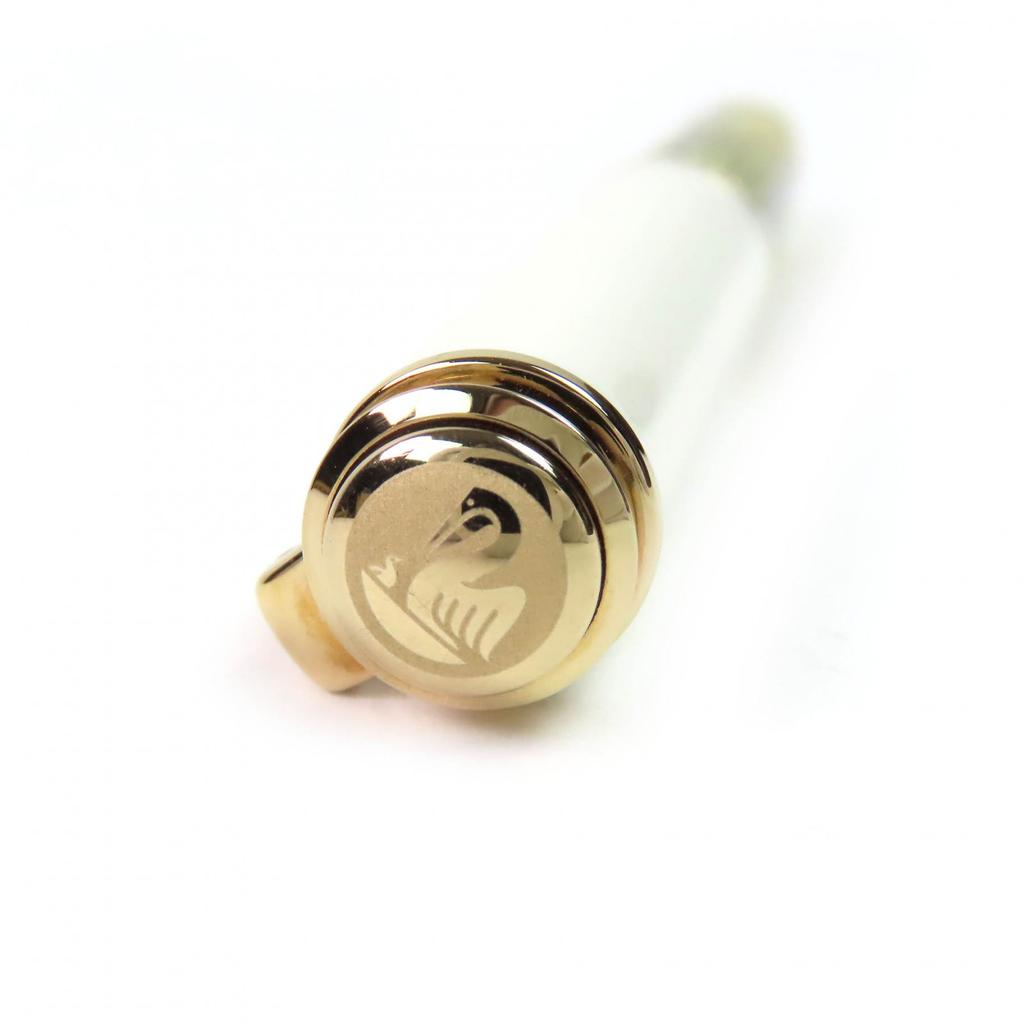 Excellent PERIKAN fountain pen Sovereign White tortoise 14K mens Used