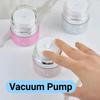 Luxury Rhinestone Cream Lotion Jar Vacuum Pump Face Cream Dispenser Cosmetic Cream Bottle  Travel