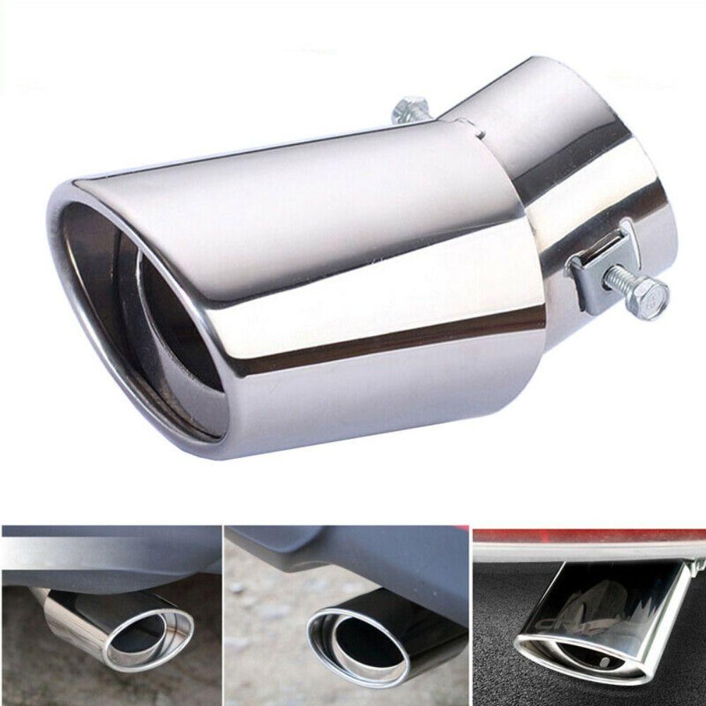 Stainless Steel Straight Car Exhaust Systems Tip Pipe Exhaust Tail Muffler Car Tail Exhaust Pipe