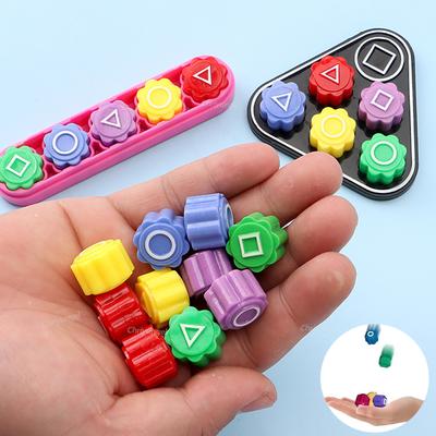 Новейшая игра "Ловля камней" Наборы народных игр Пластиковые кубики Реквизит для семейной вечеринки Развитие координации рук и глаз Игрушки для детей