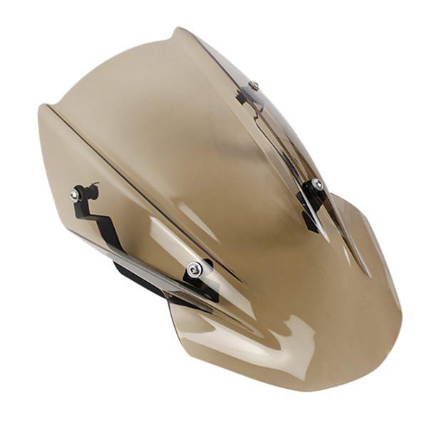 Fits 17-19 Kawasaki Z650: Double-Line Windshield Bracket Fairing