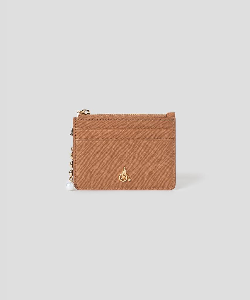 Кошелек для карт на молнии Beanpole Accessory Lucy - Кирпичный