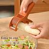 Manual Fruit Chopper Slicer Vegetable Portable Salad Maker with Peeler Multifunctional Kitchen Slicer