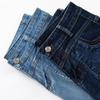 Модные джинсовые шорты женские летние корейские вышитые прямые брюки тонкие эластичные универсальные джинсы с высокой талией женские