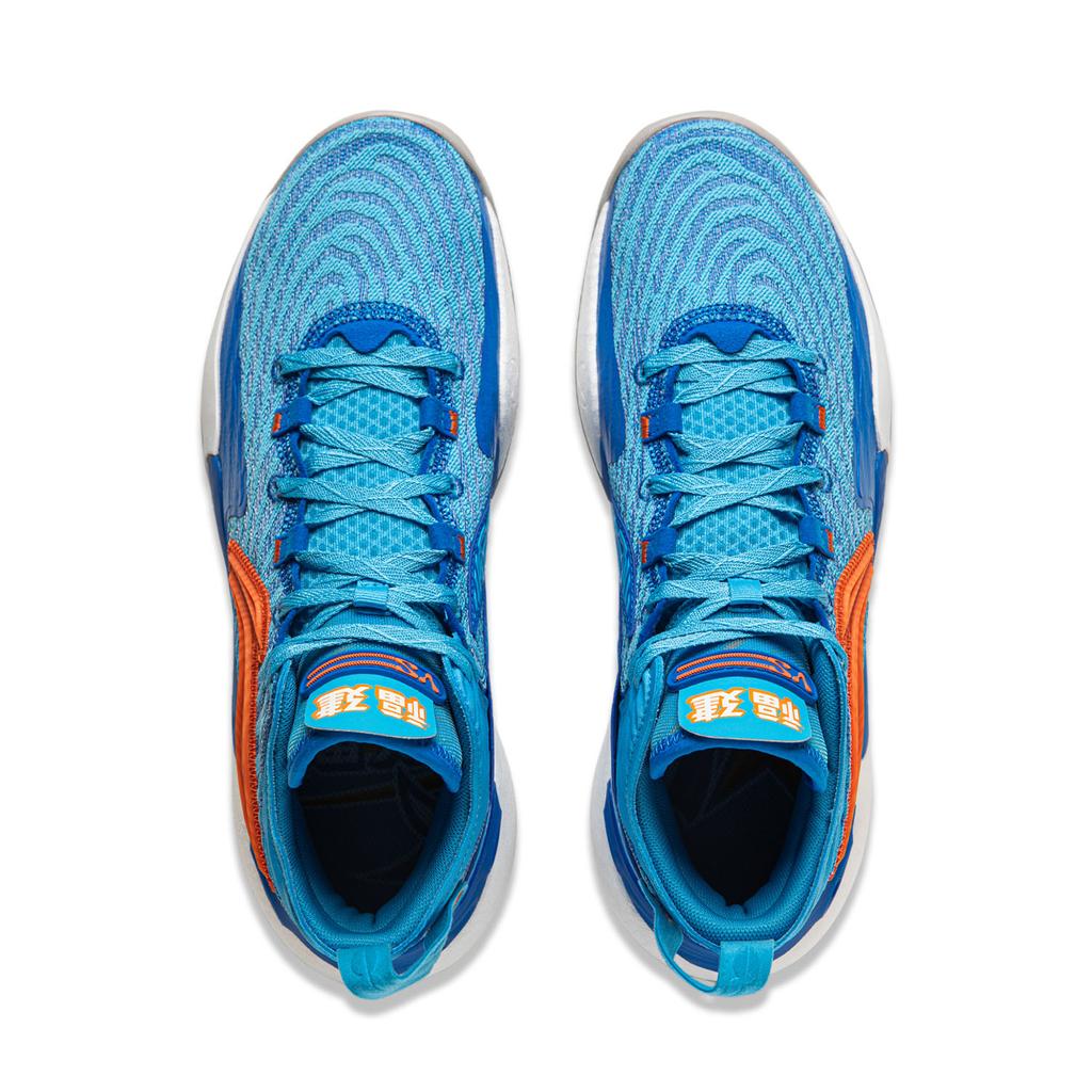 Li Ning YuShuai 18 CBA Fujian Team PE Comfortable And Trendy Slip Resistant Abrasion Resistant Mid top Basketball Shoes ABAU009-14
