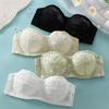 Summer Ultra-thin Large Size Bra Strapless Underwear Bras Non-slip Tube Top Transparent Invisible Bra