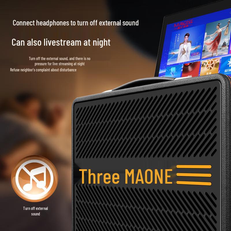 MALONE GT-809S Outdoor Portable Karaoke Speaker System CN plug (adapter included) (CN version)