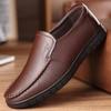 High-end Men's Business Casual Leather Shoes, One-pedal Lazy Shoes, Driving Shoes