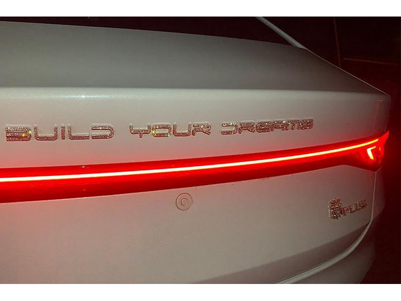 BYD Qin Yuan Dolphin Seal Знак Разрушитель Страйкер Стразы Наклейка на Автомобиль