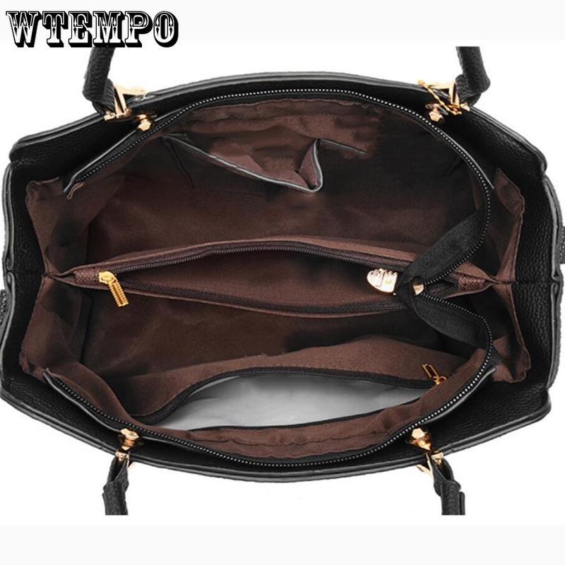 WTEMPO Сумка через плечо для женщин, сумки-мессенджеры, женская сумка из искусственной кожи в стиле ретро с кисточками