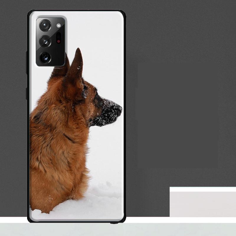 Чехол для телефона Samsung Galaxy S25 S24 S23 Ultra S9 S10 S20 S21 S22 Plus S23 FE S25 FE с изображением Немецкой овчарки